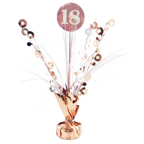 #18 Rose Gold & White Centrepiece Weight 165gm