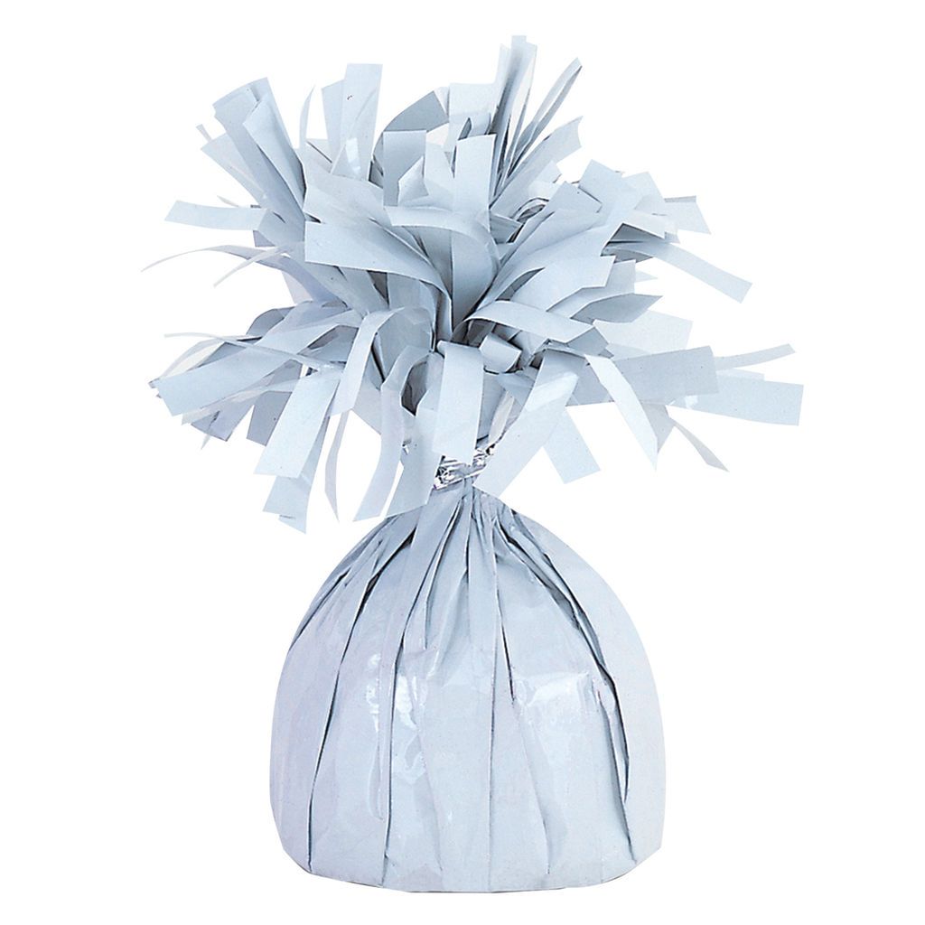 Balloon Weight Foil White