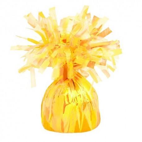 BALLOON WEIGHT FOIL YELLOW