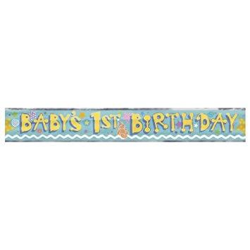 BANNER - BABIES 1ST BIRTHDAY