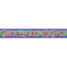 BANNER - BIRTHDAY BOY