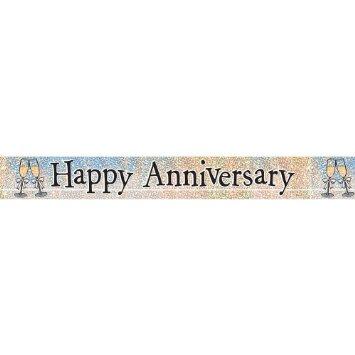 BANNER - HAPPY ANNIVERSARY PRISMATIC