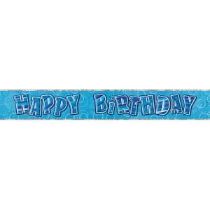 BANNER - HAPPY BIRTHDAY BLUE