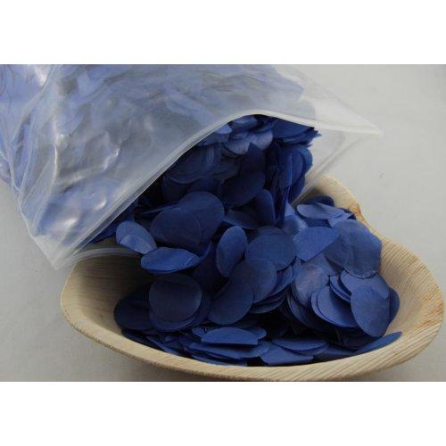 CONFETTI - TISSUE ROYAL BLUE 250G 2.3CM