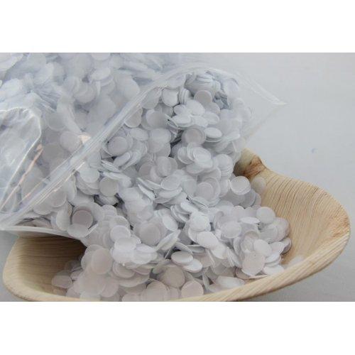 CONFETTI - TISSUE WHITE 250G 1CM