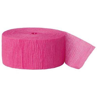 CREPE STREAMERS 30M CERISE