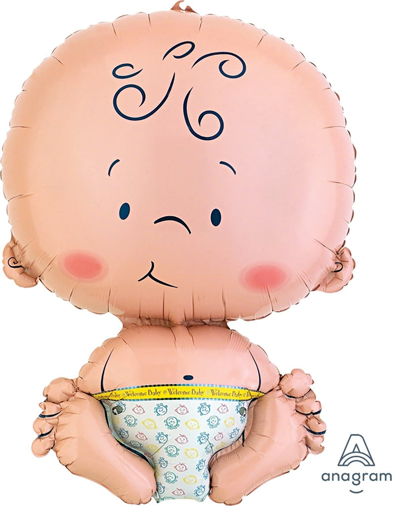 FOIL BALLOON 45CM - WELCOME BABY