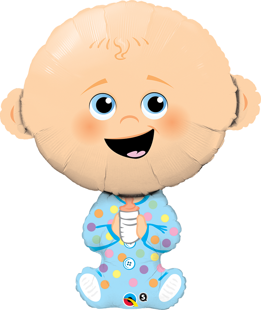 FOIL BALLOON 96CM - BABY BOY
