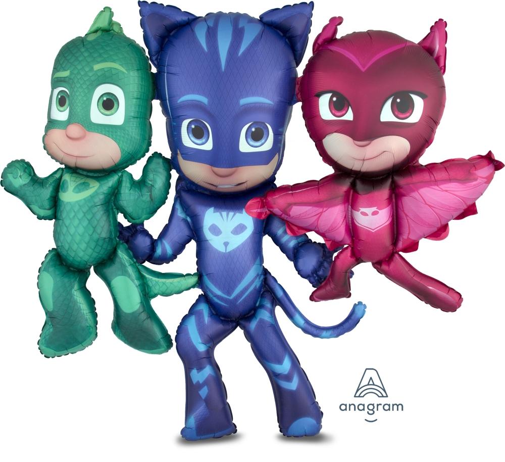 FOIL BALLOON AIRWALKER 144CM X 127CM - PJ MASKS