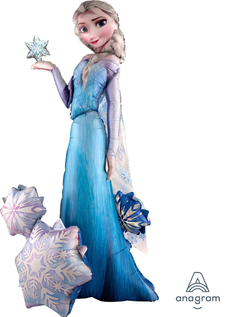 FOIL BALLOON AIRWALKER 88CM X 144CM - FROZEN ELSA