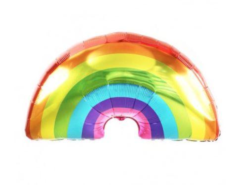 FOIL SUPERSHAPE BALLOON - RAINBOW 91CM