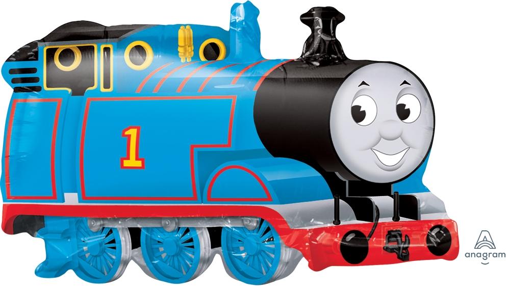 FOIL SUPERSHAPE BALLOON - THOMAS THE TANK ENGINE #1 76X51CM