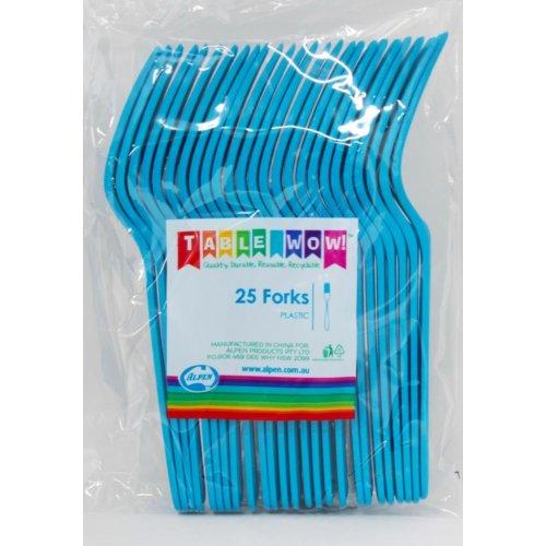 FORK - AZURE BLUE PK25