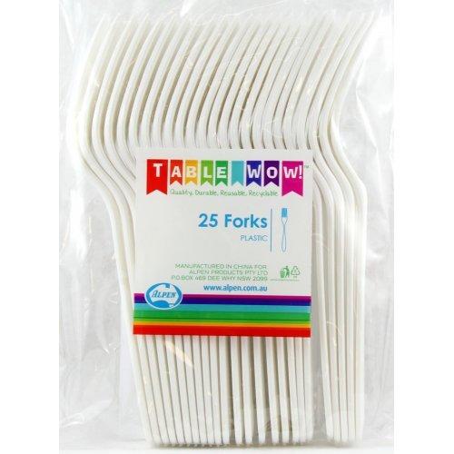 FORK - WHITE PK25