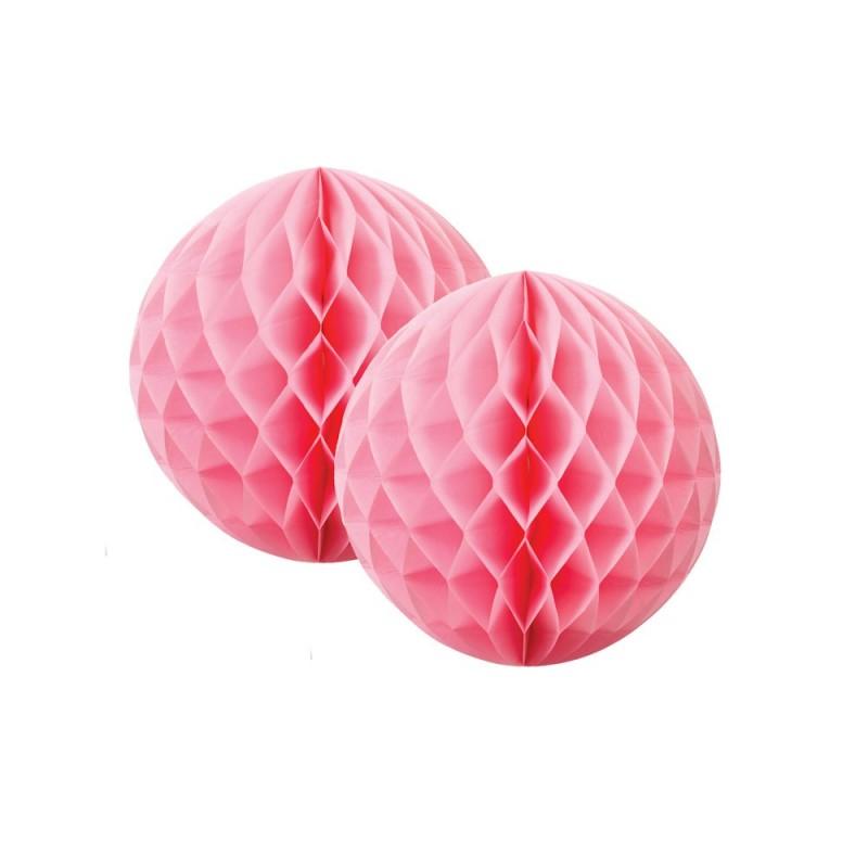 HONEYCOMB BALL 15CM CLASSIC PINK PK2