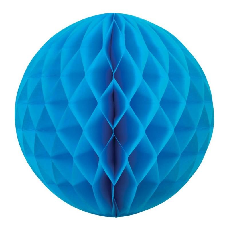HONEYCOMB BALL 35CM ELECTRIC BLUE