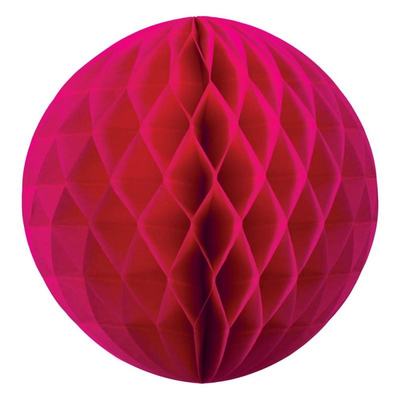 HONEYCOMB BALL 25CM MAGENTA
