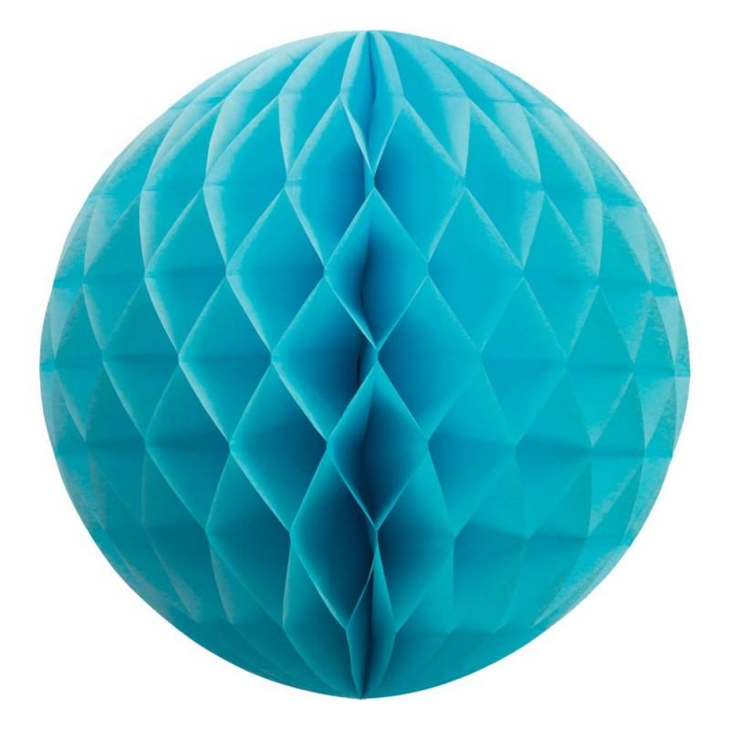 HONEYCOMB BALL 35CM PASTEL BLUE