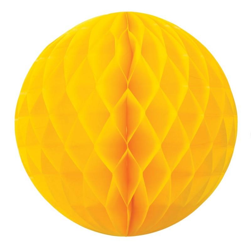 HONEYCOMB BALL 35CM YELLOW