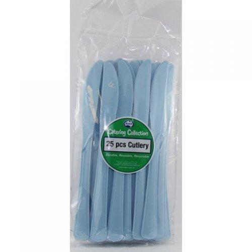 KNIFE - LIGHT BLUE PK25