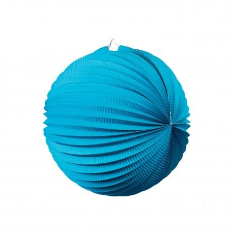 LANTERN ELECTRIC BLUE 35CM