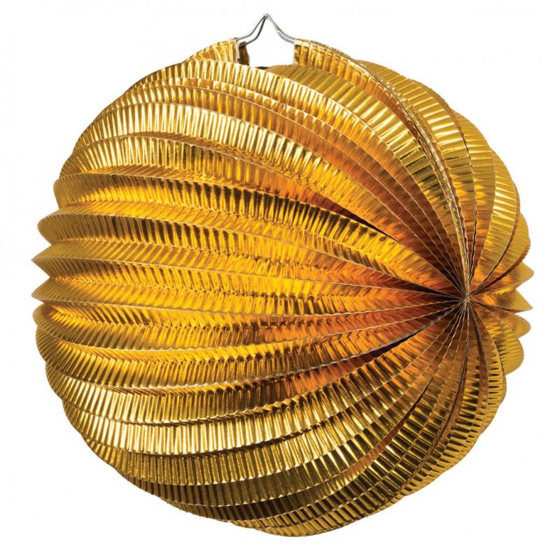 LANTERN GOLD FOIL 35CM