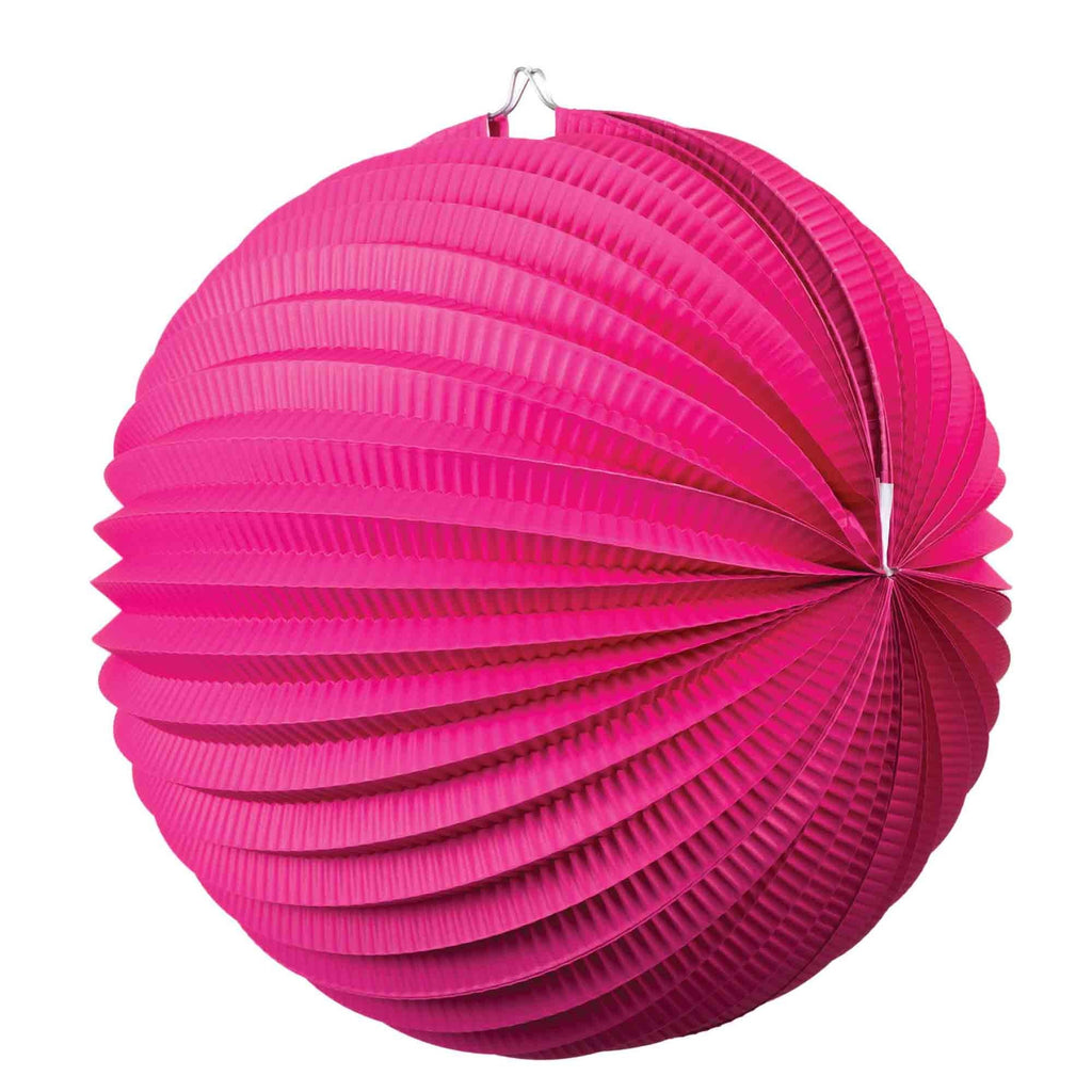 LANTERN MAGENTA 25CM