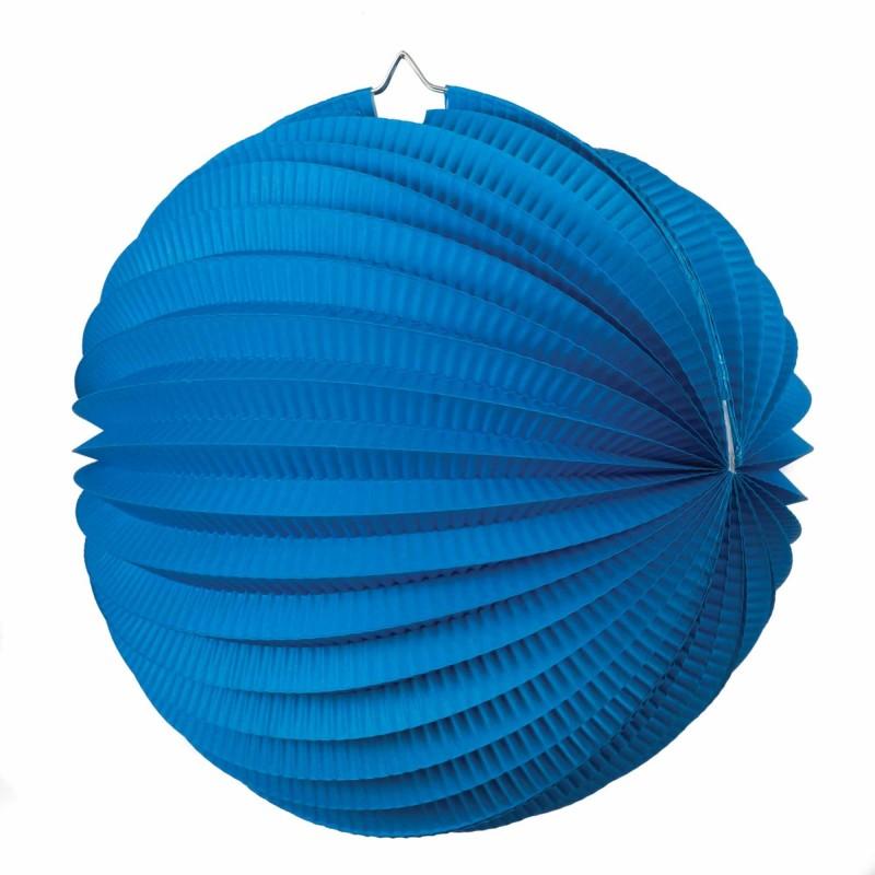 LANTERN TRUE BLUE 25CM