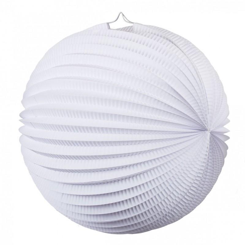 LANTERN TRUE WHITE 35CM