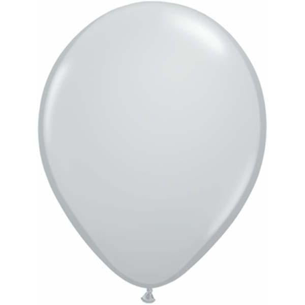 LATEX BALLOON 28CM - FASHION GREY PK 100
