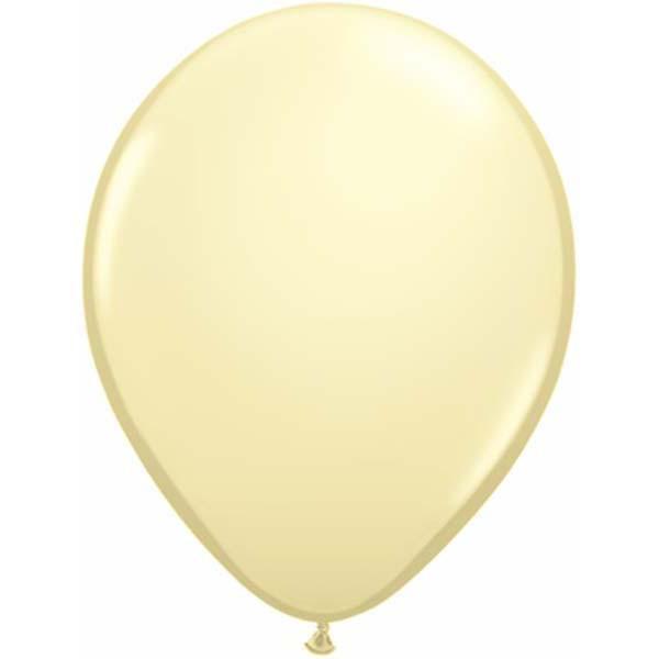 LATEX BALLOON 28CM - FASHION IVORY SILK PK 100