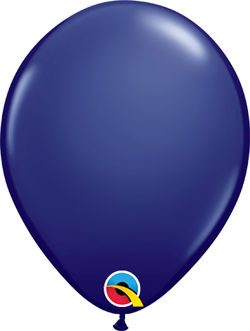 LATEX BALLOON 28CM - FASHION NAVY BLUE PK 100
