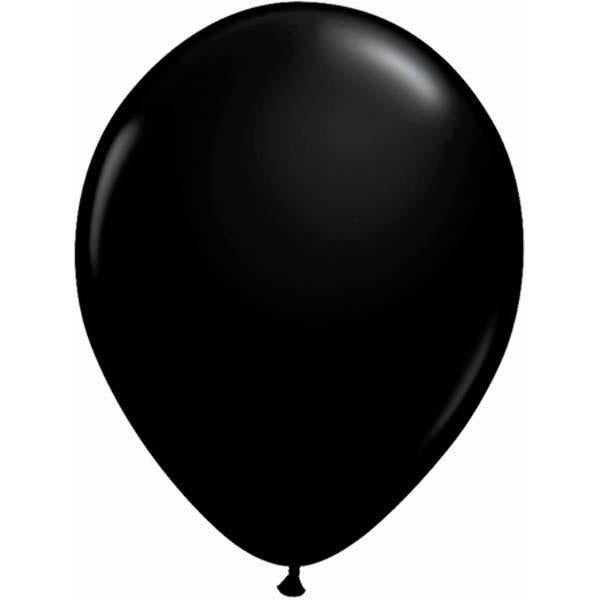 LATEX BALLOON 28CM - FASHION ONYX BLACK