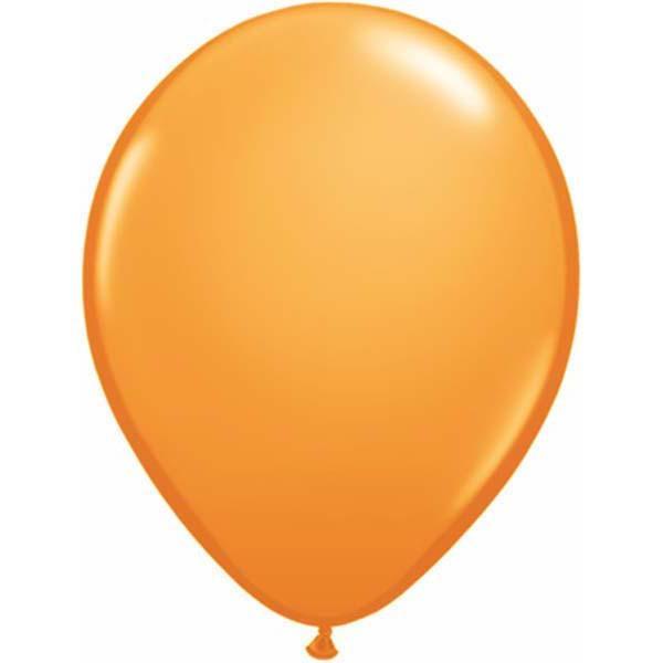 LATEX BALLOON 28CM - FASHION ORANGE PK 100