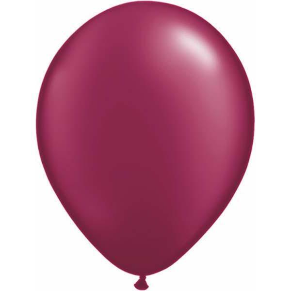 LATEX BALLOON 28CM - PEARL BURGUNDY
