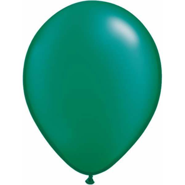 LATEX BALLOON 28CM - FASHION FOREST GREEN PK 100