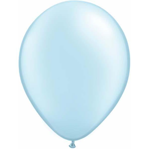 LATEX BALLOON 28CM - PEARL LIGHT BLUE