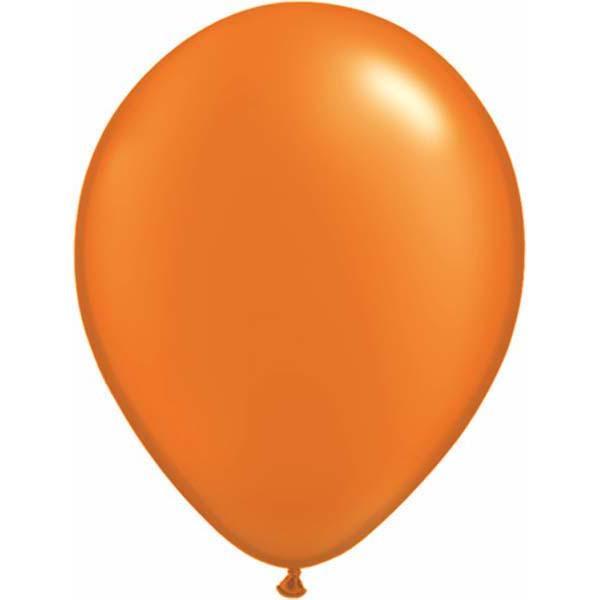 LATEX BALLOON 28CM - PEARL MANDARIN ORANGE