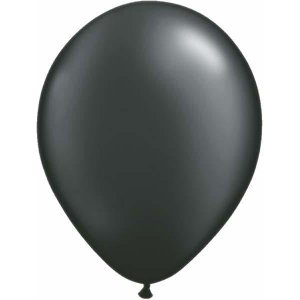 LATEX BALLOON 28CM - PEARL ONYX BLACK