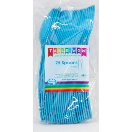 SPOON - AZURE BLUE PK25