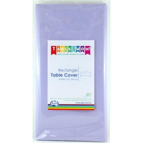 TABLE COVER - RECTANGLE LAVENDER EACH