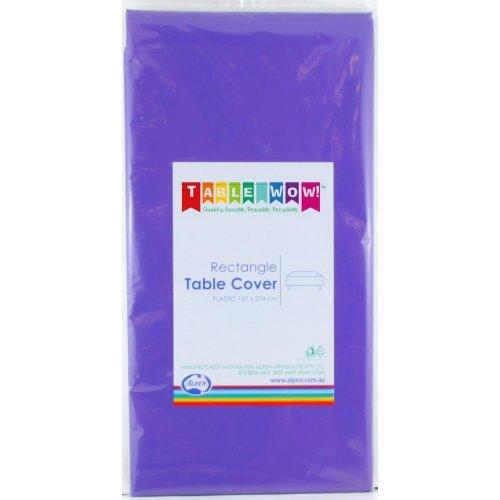 TABLE COVER - RECTANGLE PURPLE EACH