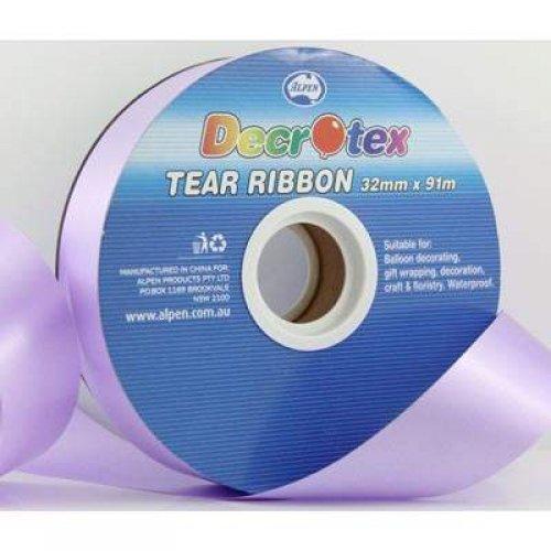 TEAR RIBBON 32MM X 91M - LAVENDER