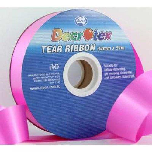 TEAR RIBBON 32MM X 91M - MAGENTA