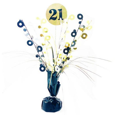 #21 Black & Gold Centrepiece Weight 165gm